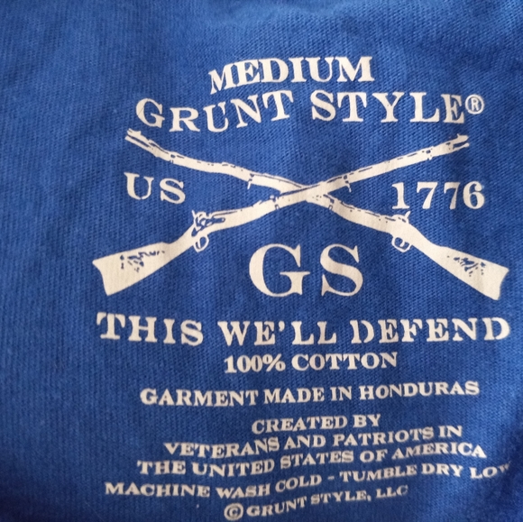Grunt Style men's M tee NWOT - Picture 3 of 4
